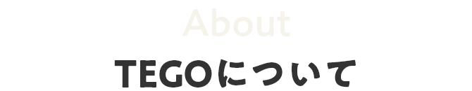 TEGOについて